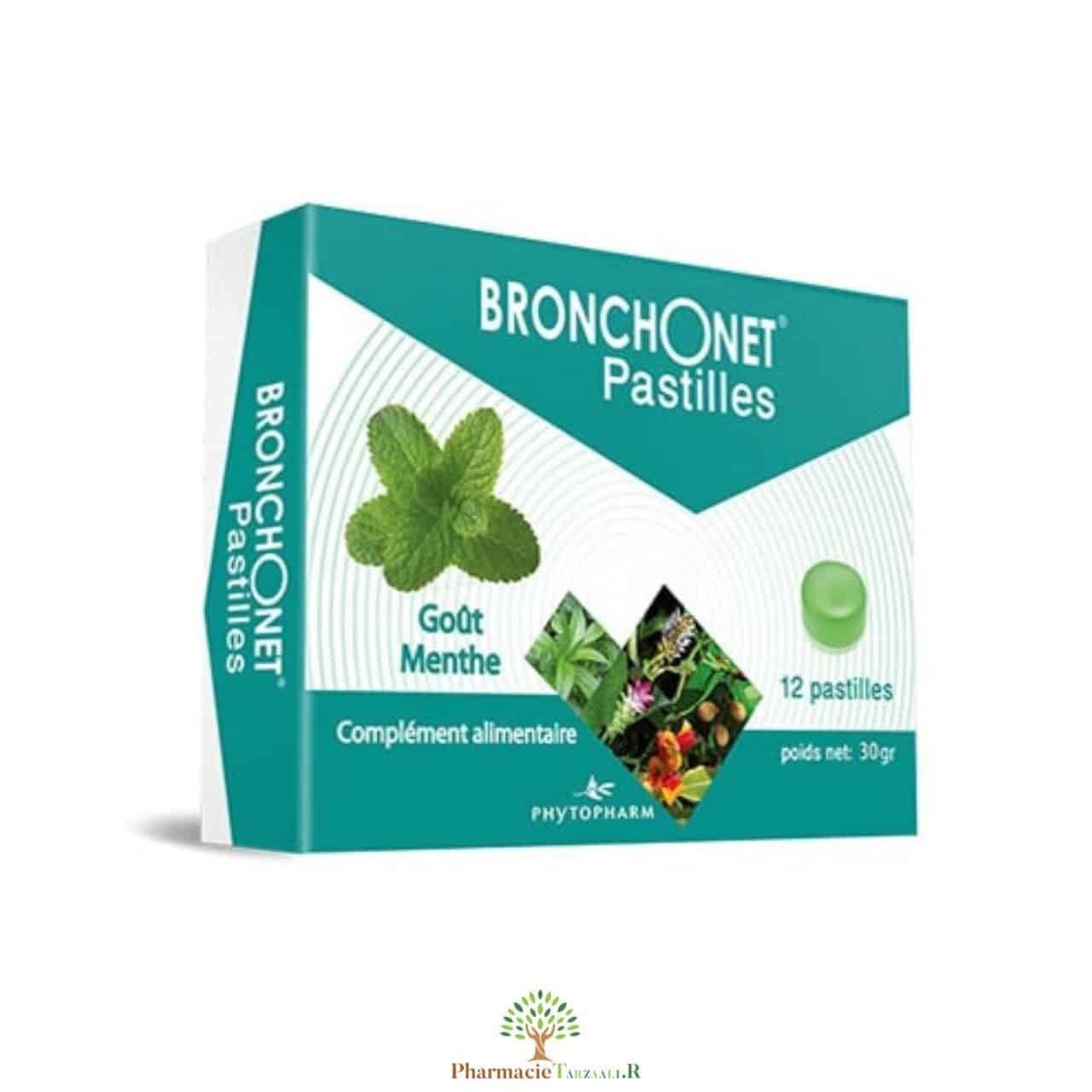 xr:d:DAFOTmR_4OY:1141,j:40774553773,t:22111222 BRONCHONET PASTILLES MENTHE B/12 – Image 1