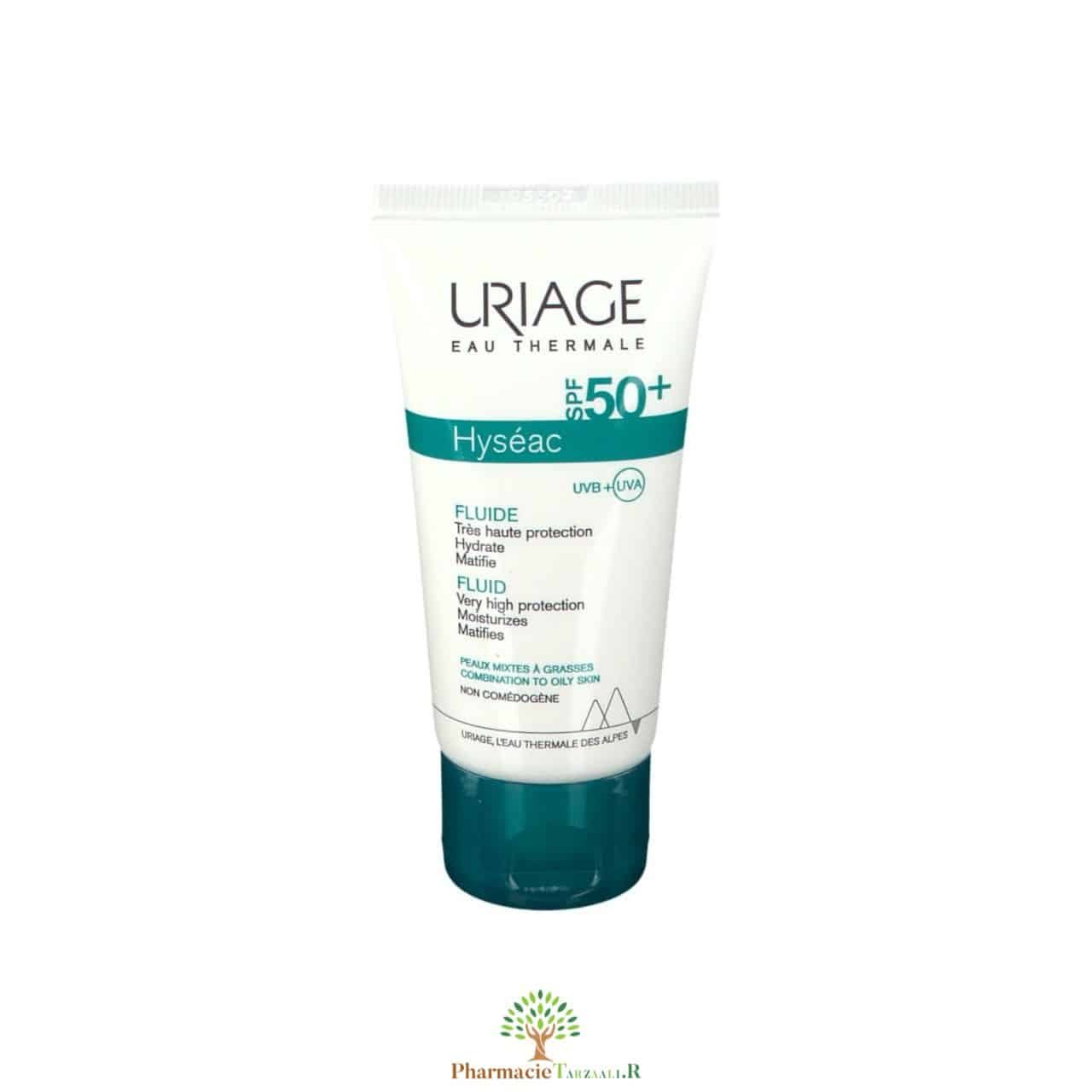 xr:d:DAFQ_fA6KNY:54,j:40022152264,t:22110420 Uriage Hyséac Fluide matifiant SPF 50+, 50 ml – Image 1