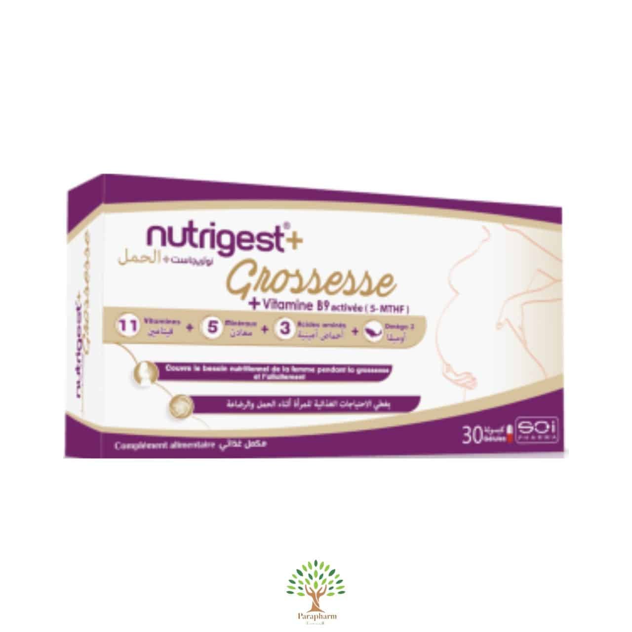 grossesse-2.jpg NUTRIGEST + GROSSESSE B/30 – Image 1