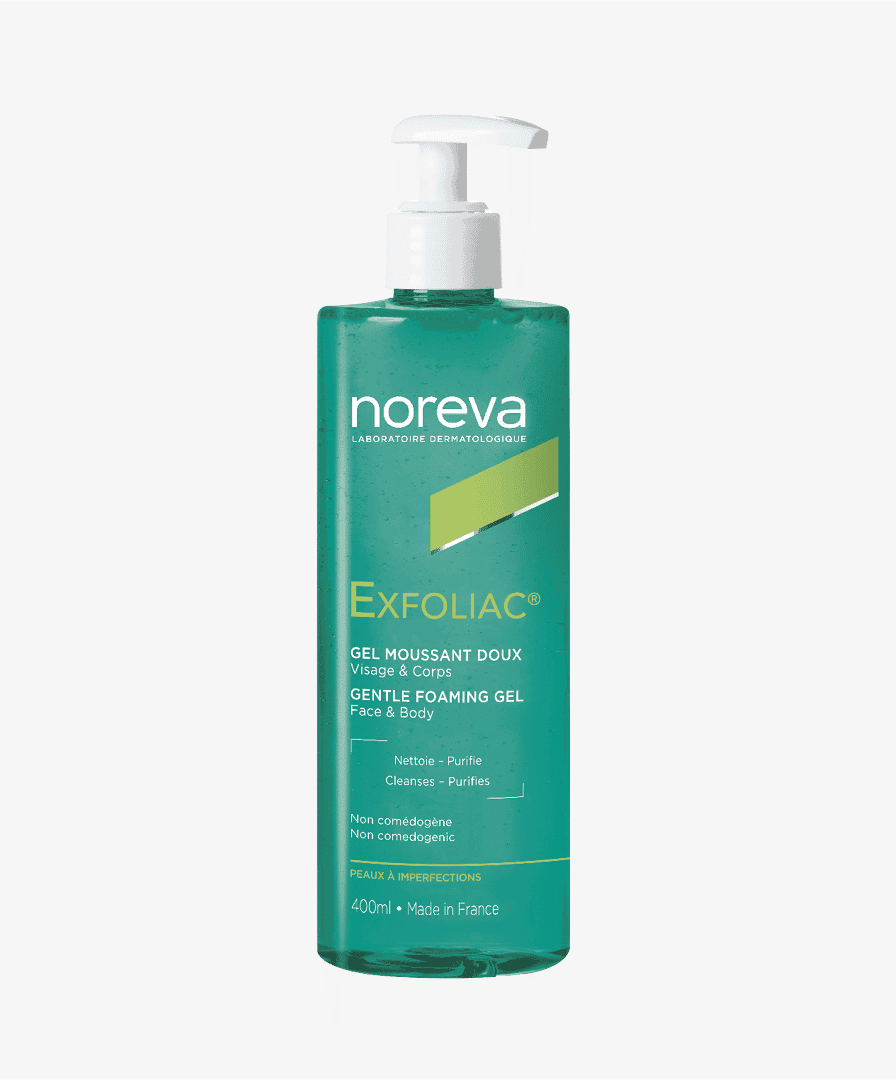 noreva-exfoliac-gel-moussant-200ml-2.png NOREVA EXFOLIAC GEL MOUSSANT DOUX 200 ml GEL MOUSSANT – Image 1
