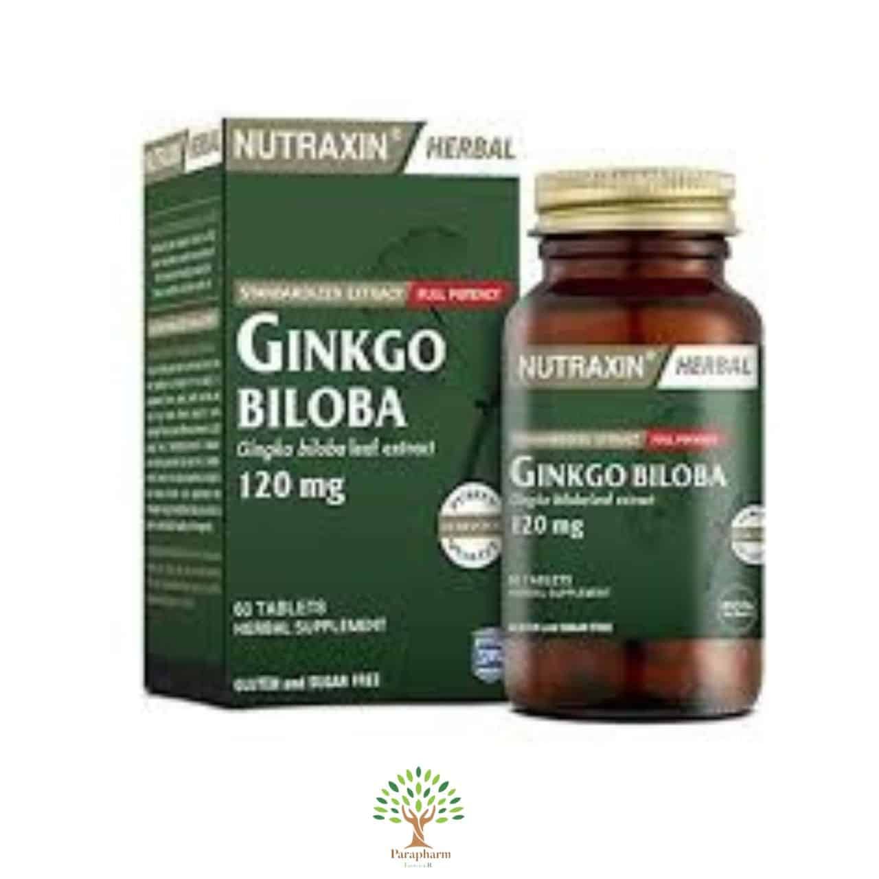 qq-2.jpg NUTRAXIN GINKO BILOBA 120MG B/60 – Image 1